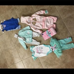 Lot of baby girls clothes